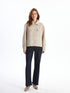 LC Waikiki Women's Wool Shirt Jacket